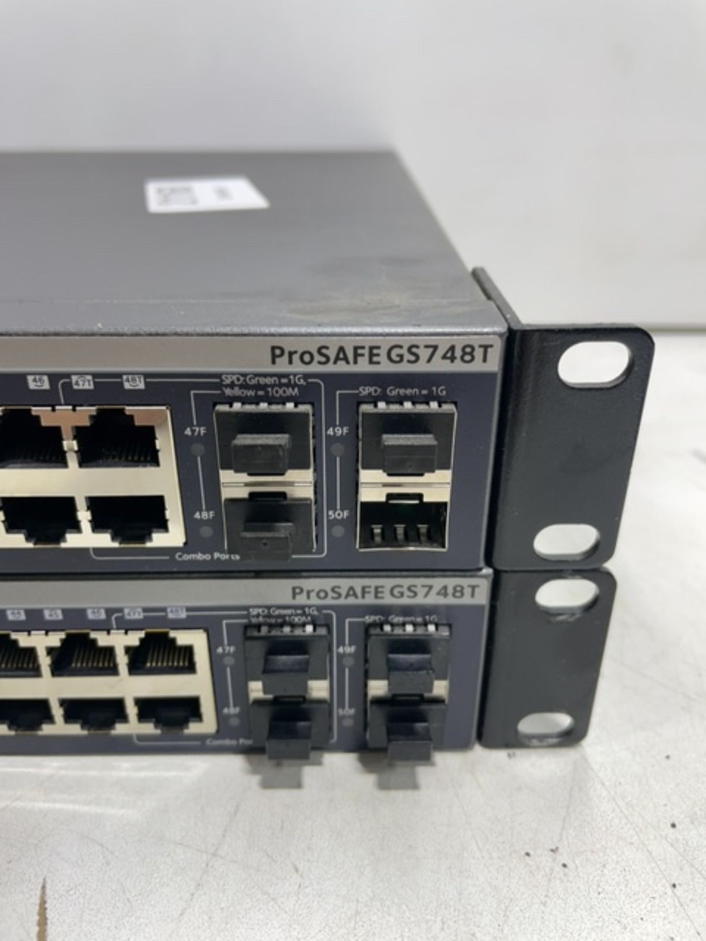 2 x Netgear GS748Tv5 48-Port Gigabit Smart ProSafe Switch - Image 2 of 3