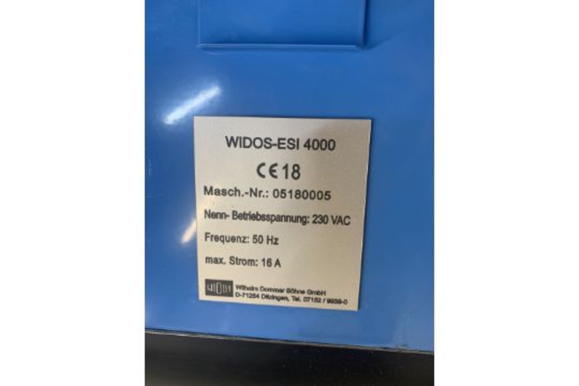 Widos ES1 4000 Plastic Welder - Image 2 of 2