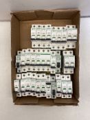 Quantity Of Various Schneider Electric Mini Circuit Breakers - See Photos