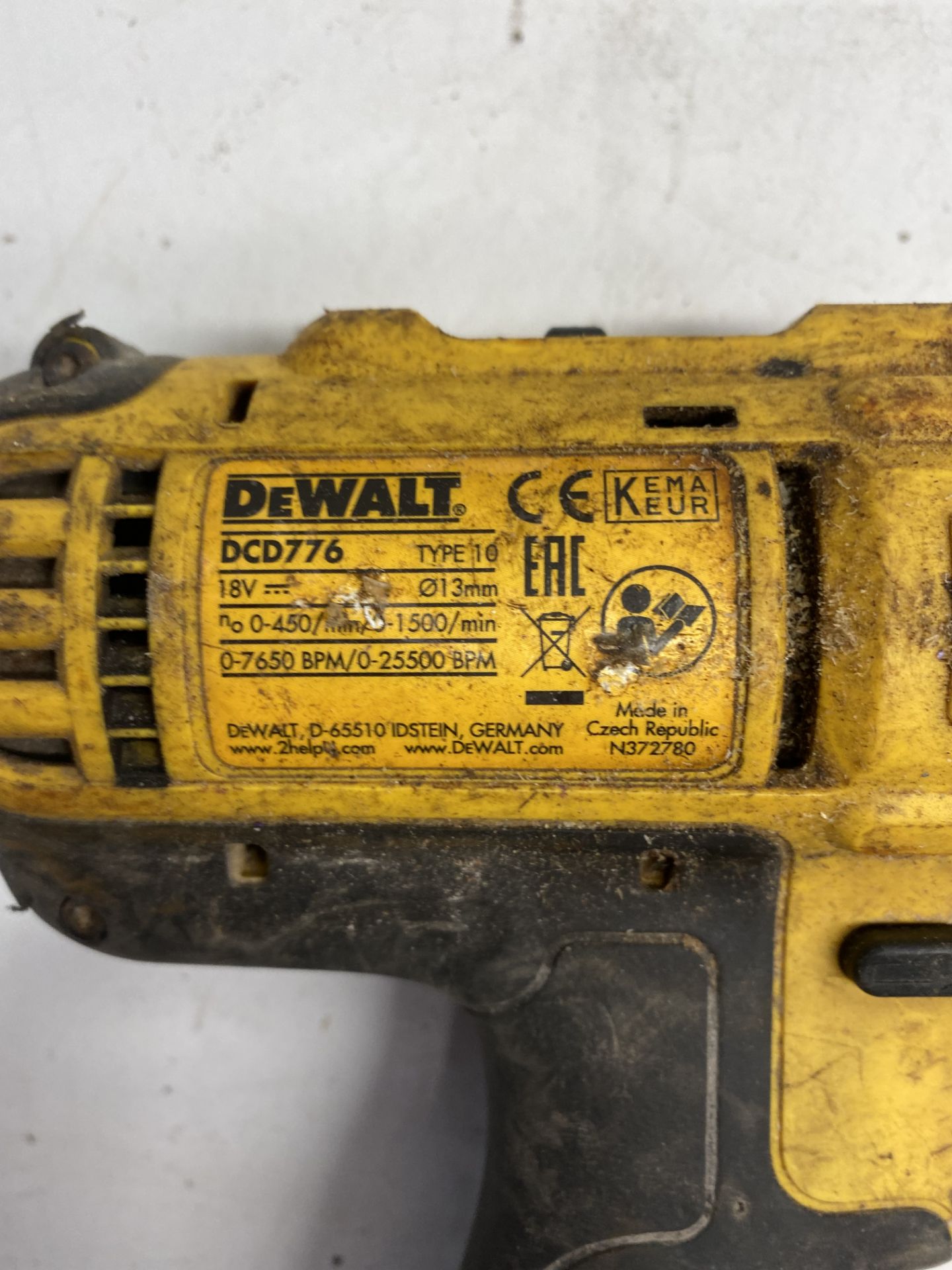 6 x Various DeWalt Power tools With Carry Case & 2 x DeWalt Battery Chargers - Image 16 of 24