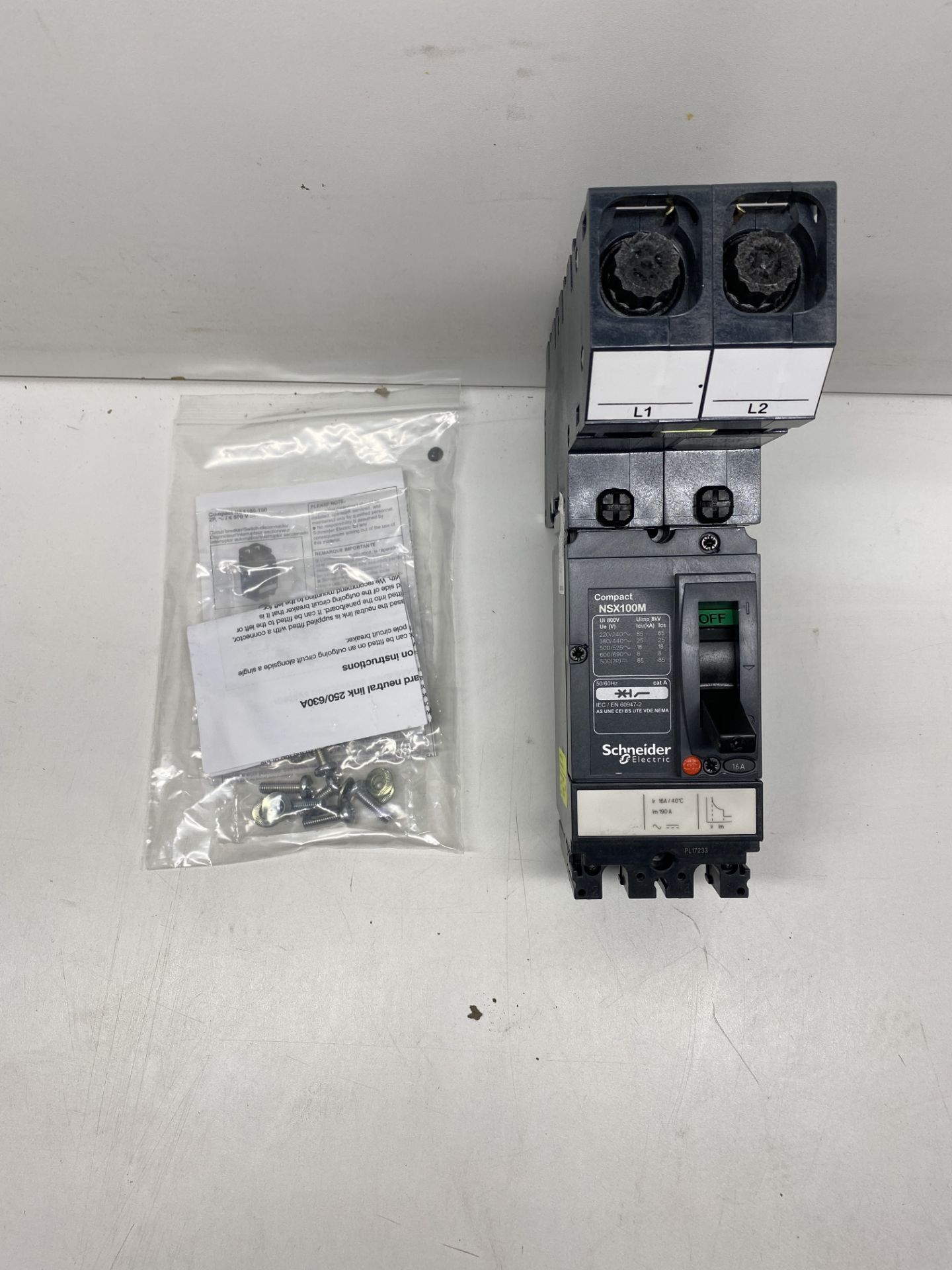 5 x Schneider Electric Compact NSX | MGP0302L12| RRP: £1530.00