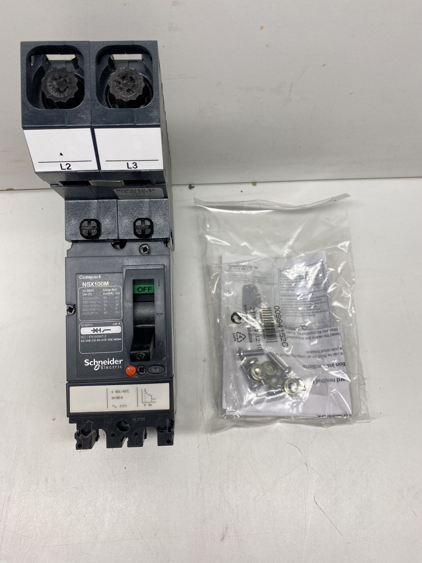 5 x Schneider Electric Compact NSX | MGP0302L23| RRP: £914.40