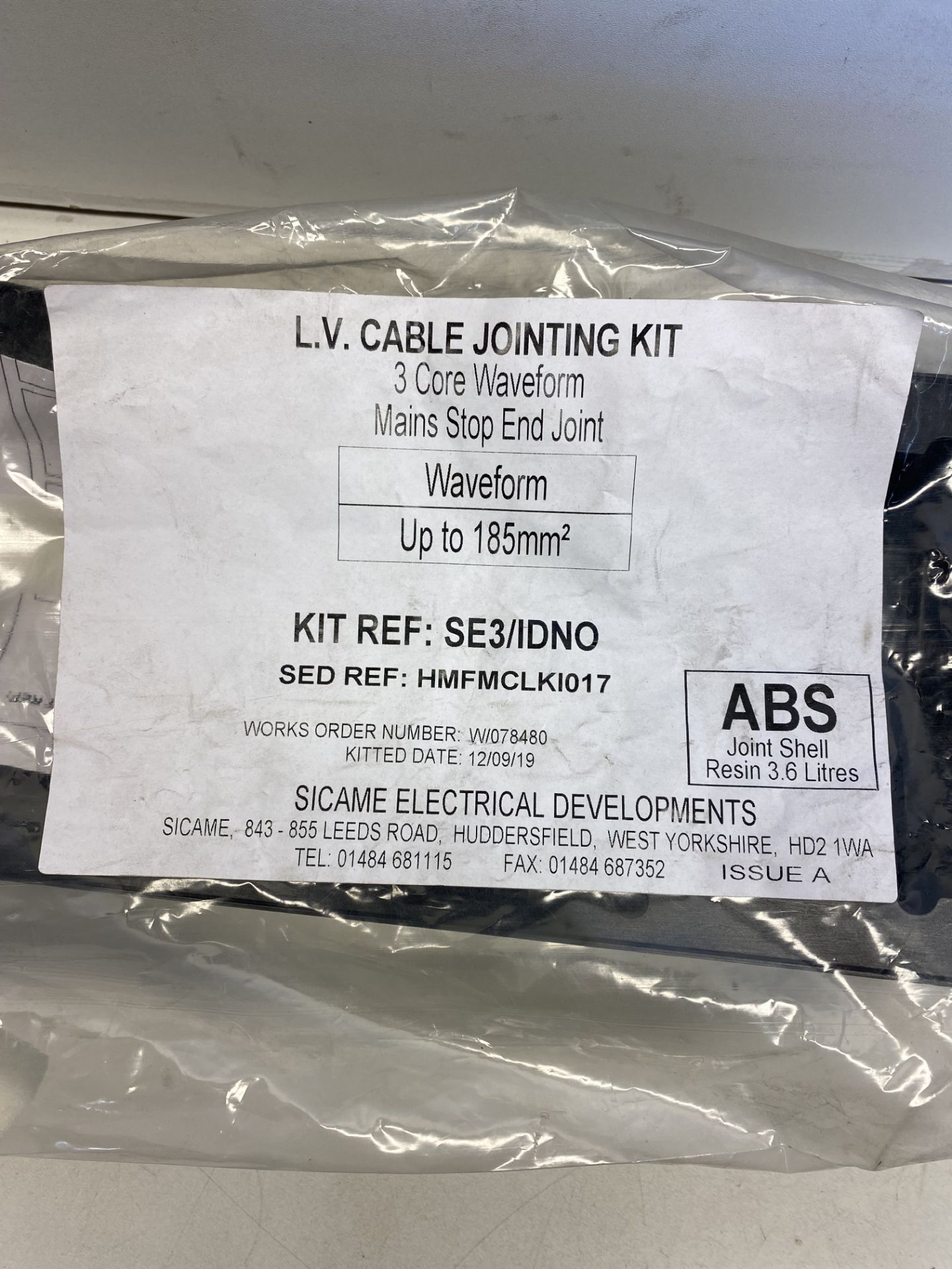 16 x Various LV Cable Jointing Kits - See Photos & Description - Image 7 of 7