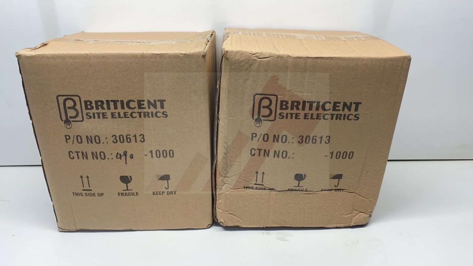 2 x Briticent Portable Site Transformer Step Down