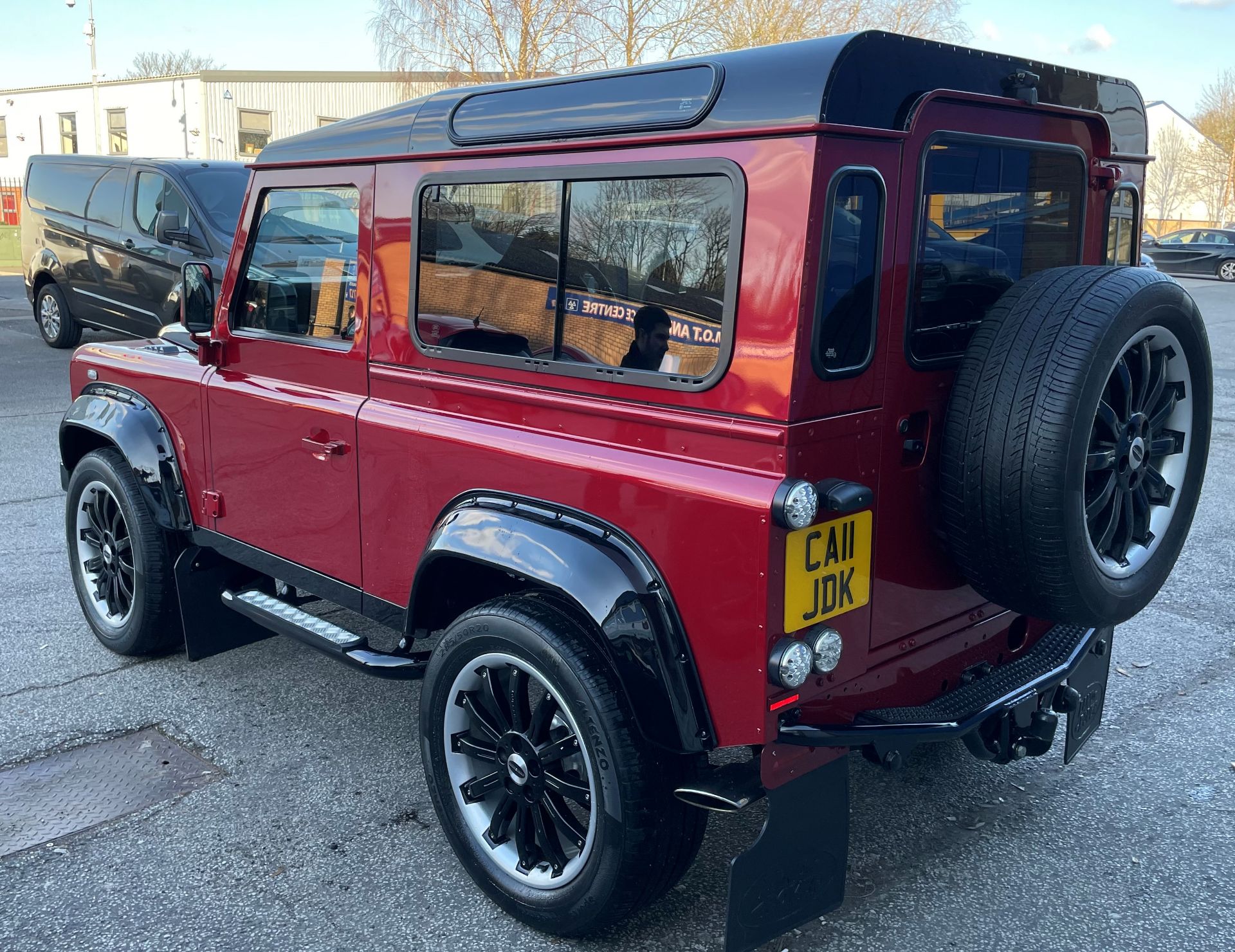 Firenze Red Land Rover Defender | Highly Modified | Reg: CA11 JDK | Mileage: 28,840 - Image 4 of 16