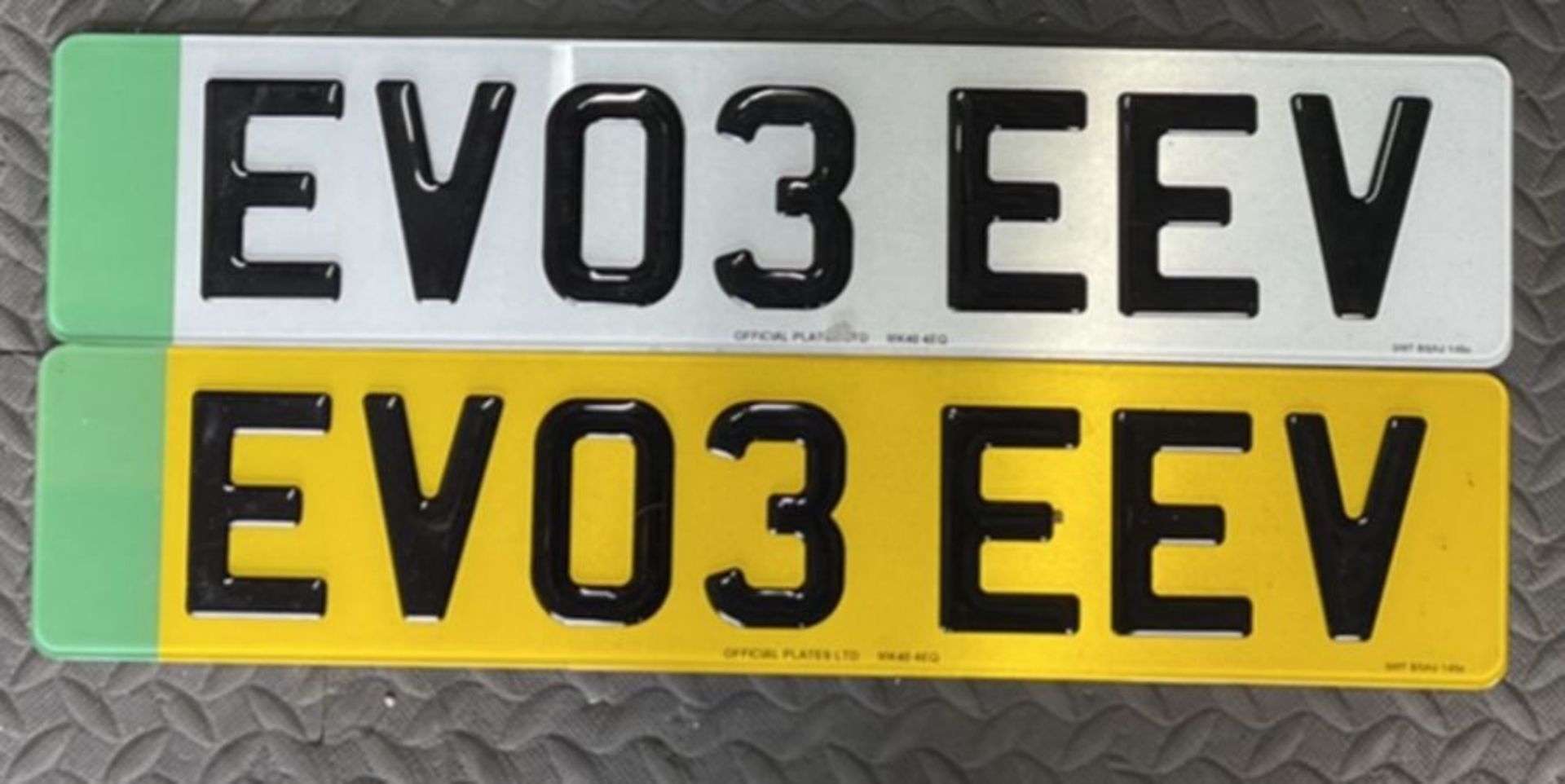 Private Registration EV03 EEV