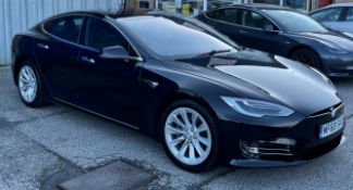 Black Tesla Model S 75D | Reg: MF68 SVD | Mileage: 39,056