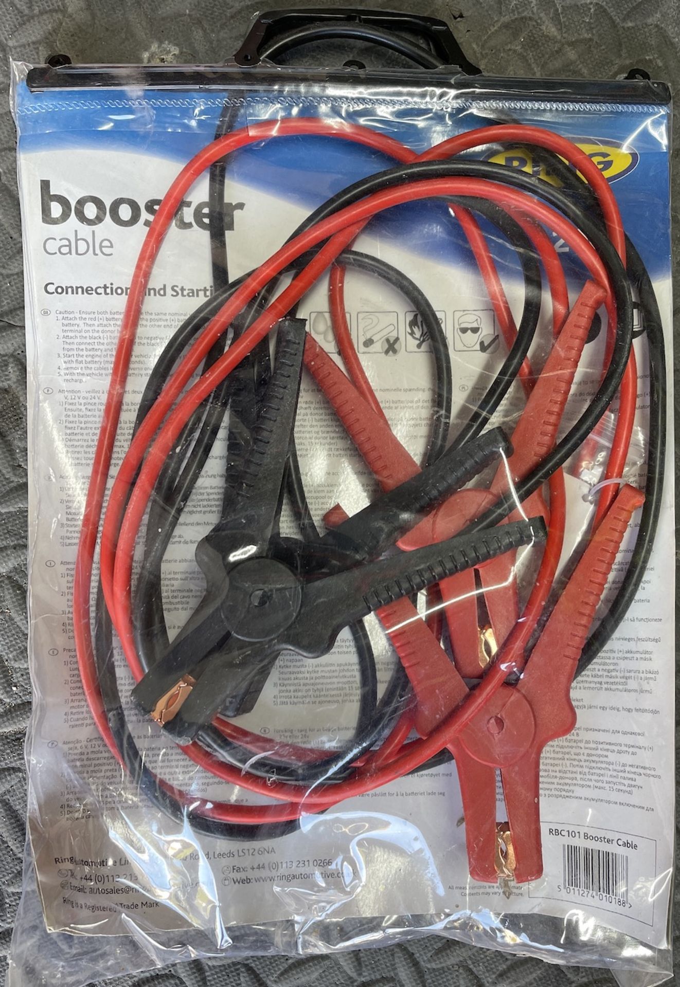 Ring 3 Metre 200A 2L Engine Booster Cables - Image 2 of 2