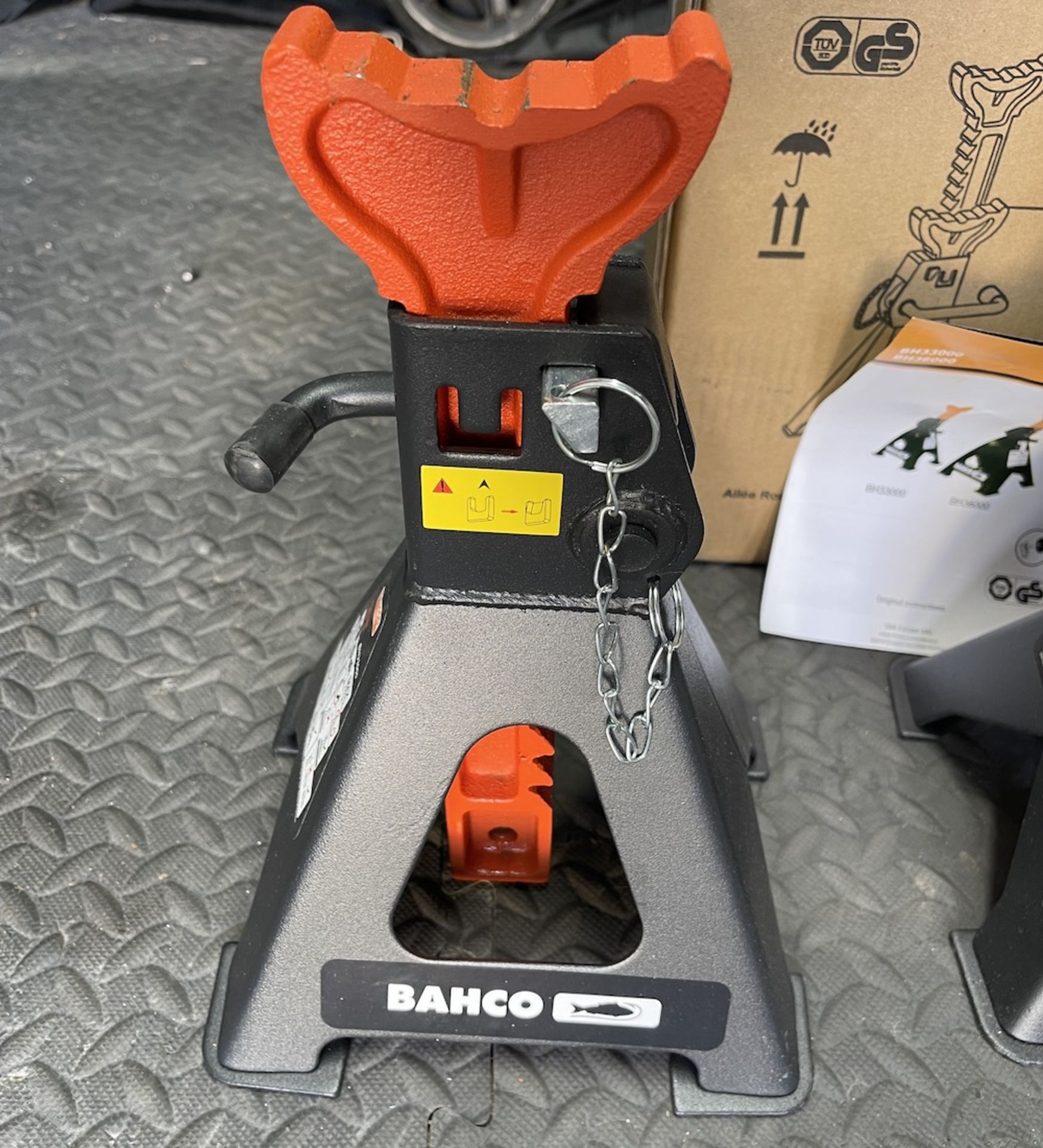 2x BAHCO 3 ton Jack Stands | Original boxes included - Image 3 of 3