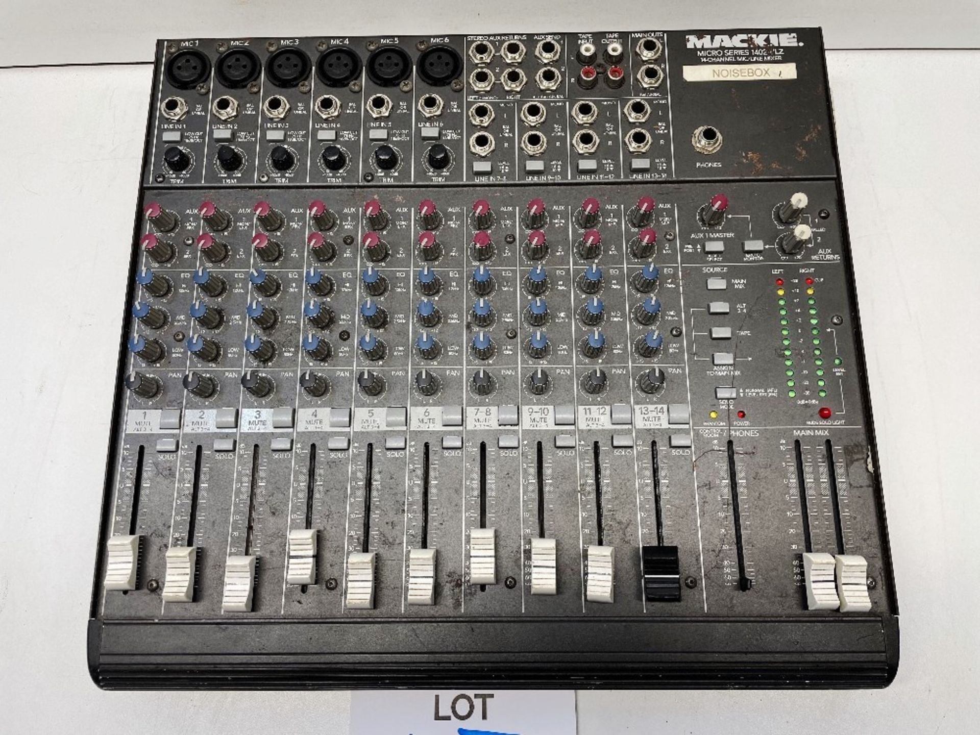 Mackie Micro Series 1402-VLZ 14 Channel Mic Line Mixer - Image 2 of 7