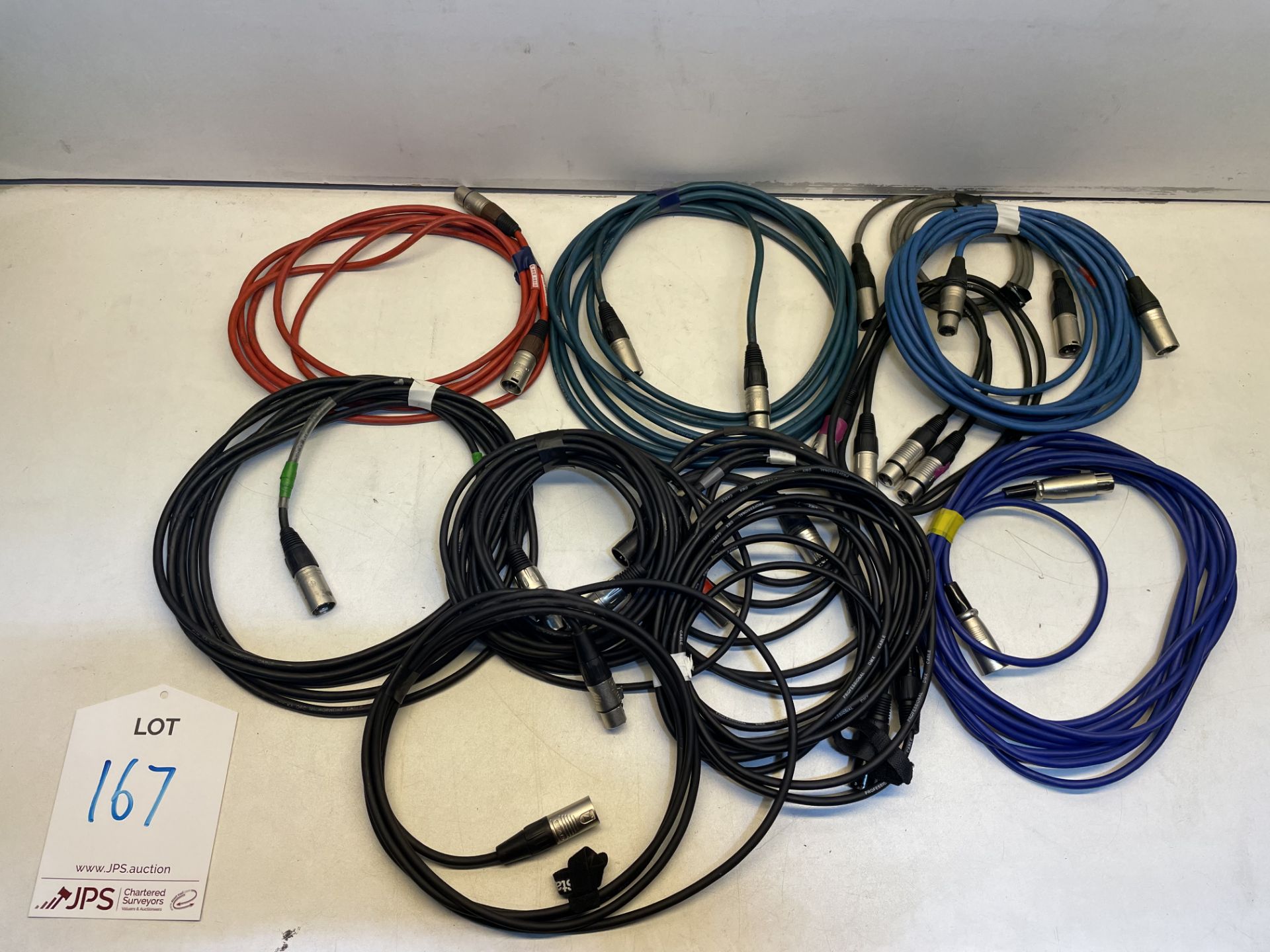 Approximately 35 x DMX Microphone Cables - Various Lengths - Image 2 of 4