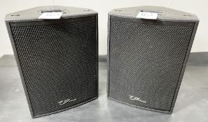 2 x Ohm TRS-115 Speakers