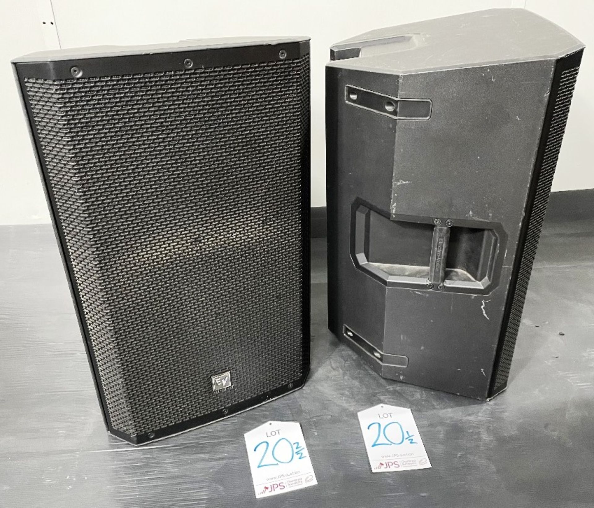 2 x Electro-Voice ZLX-15P Powered PA Loudspeakers w/ Protective Covers - Image 2 of 6