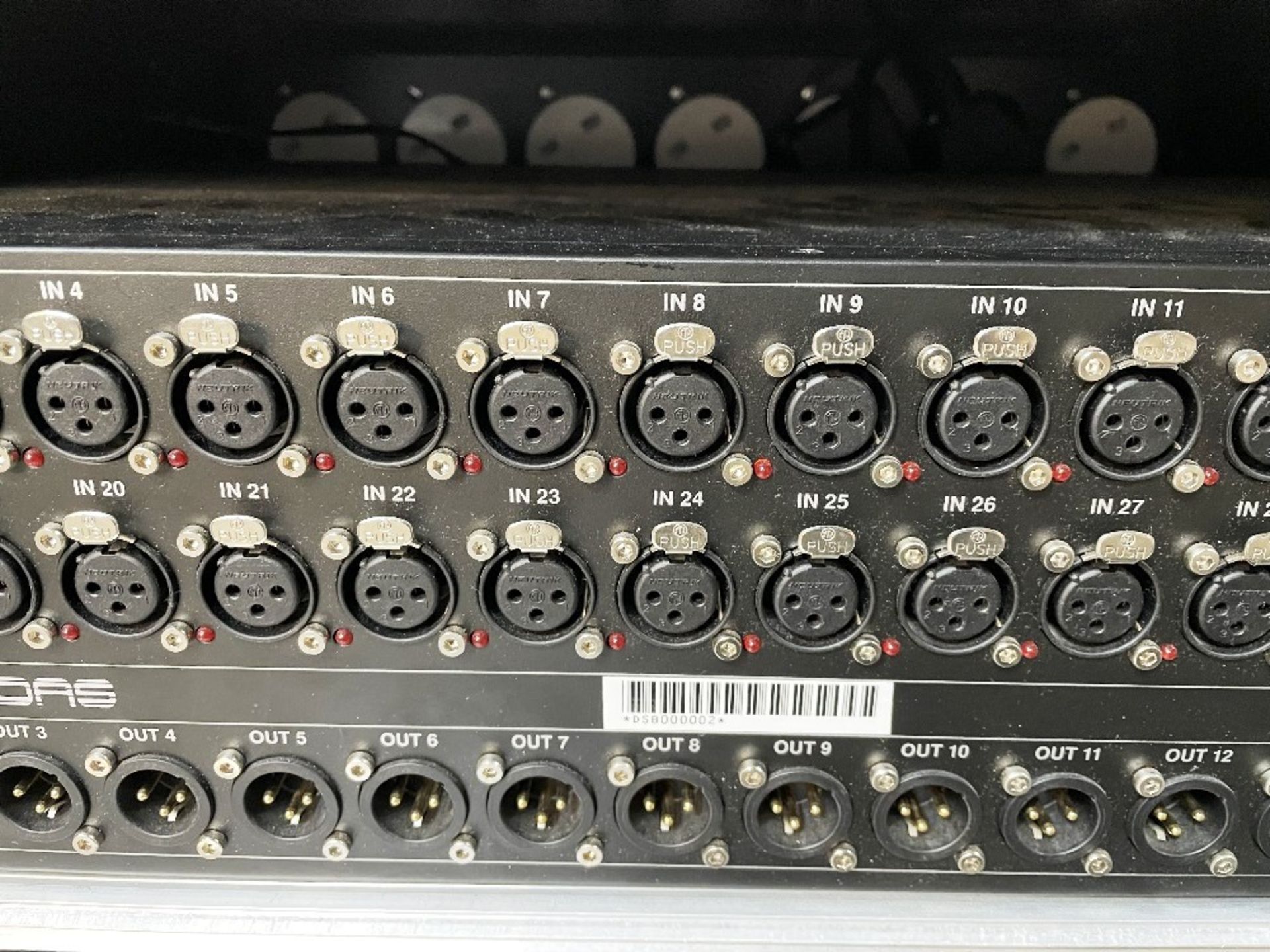 Midas DL32 I/O Interface Stage Box w/ Rack Flight Case & 13a-16a Distribution - Image 5 of 9