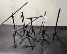 7 x Various Mic Stands - As Pictured