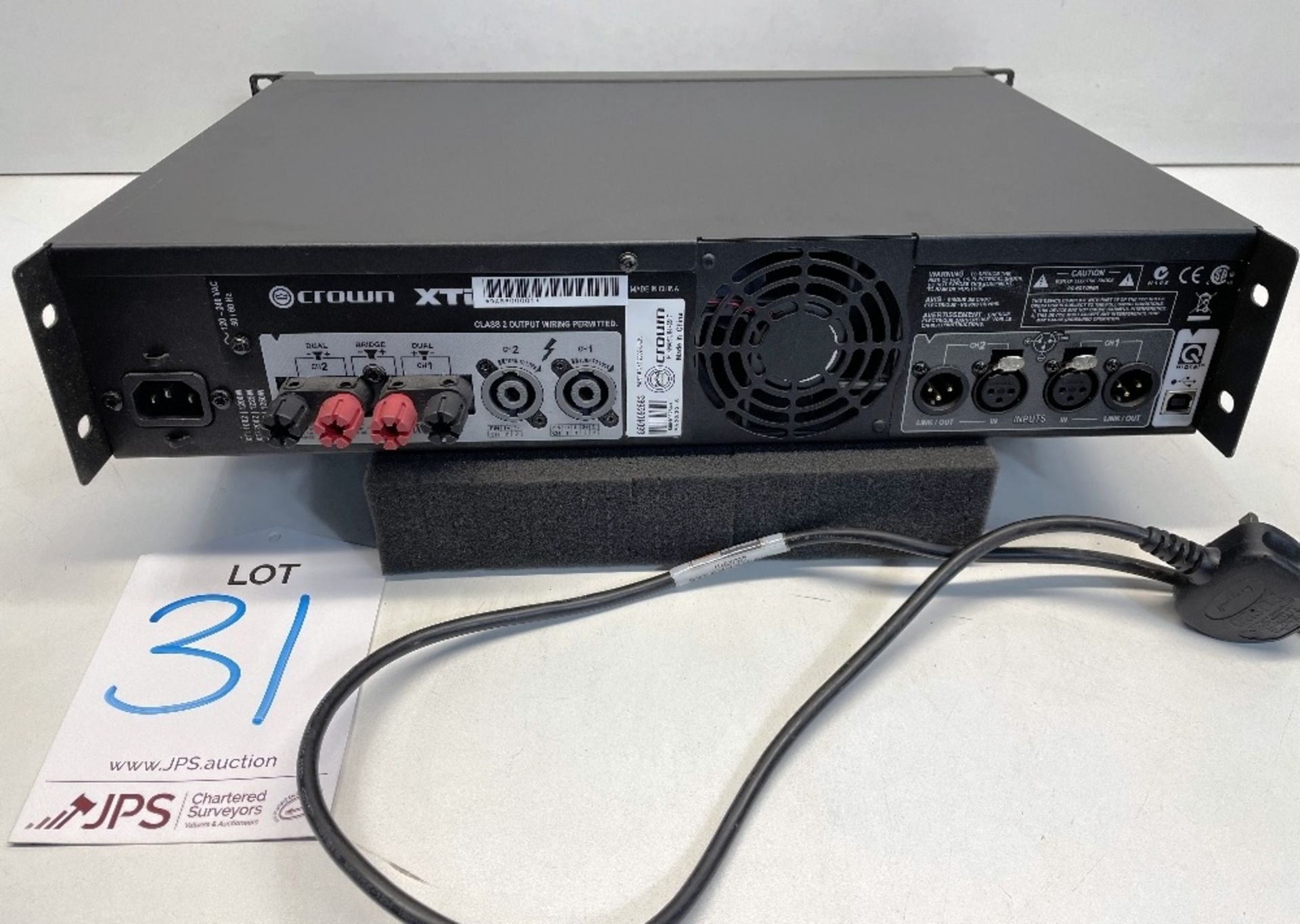 Crown XTi 2002 800W 2-Channel Power Amplifier - Image 5 of 8
