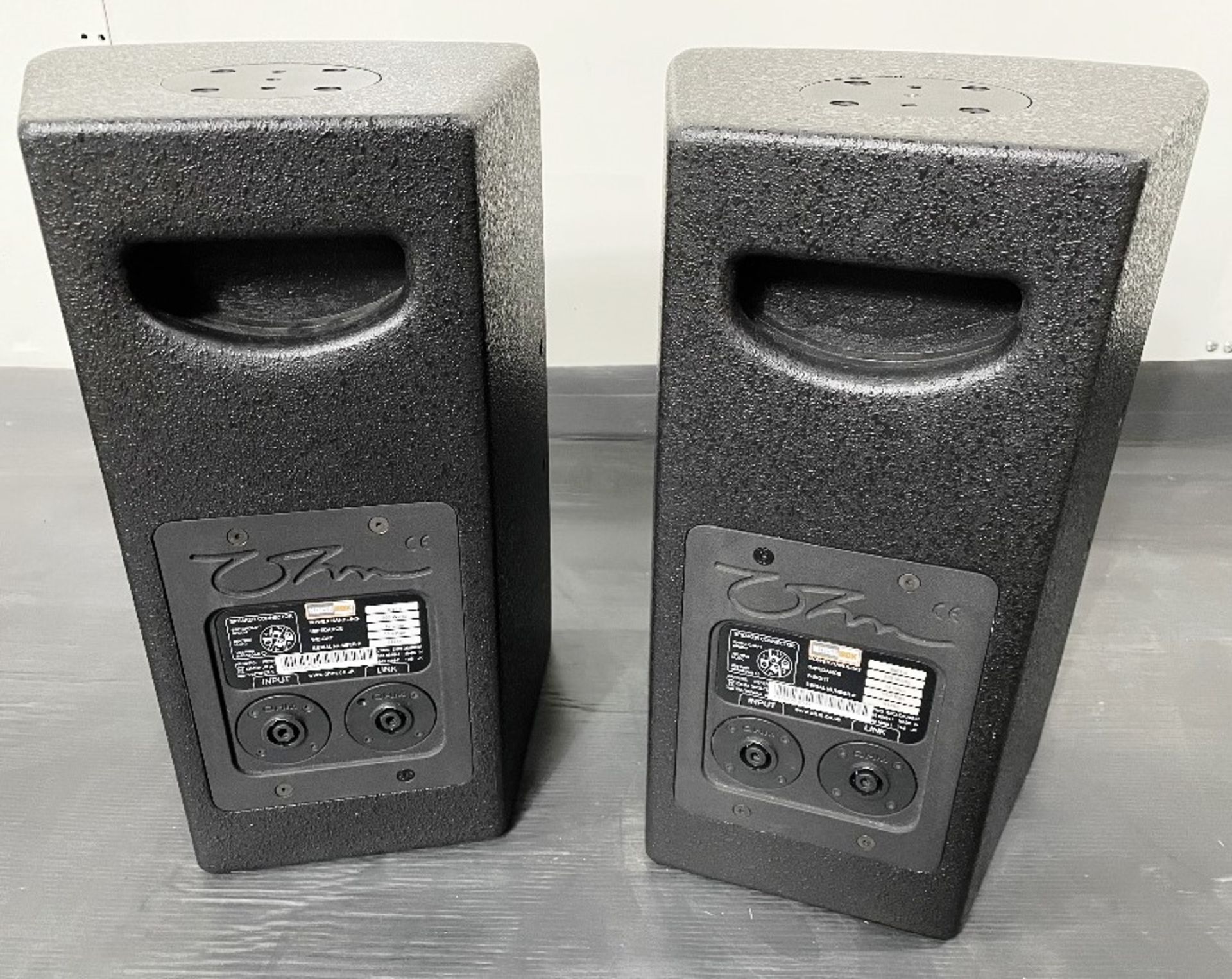 Ohm BRT-8 Compact Speakers w/ Protective Carry Cases - Image 4 of 5