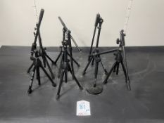 7 x Various Mic Stands - As Pictured