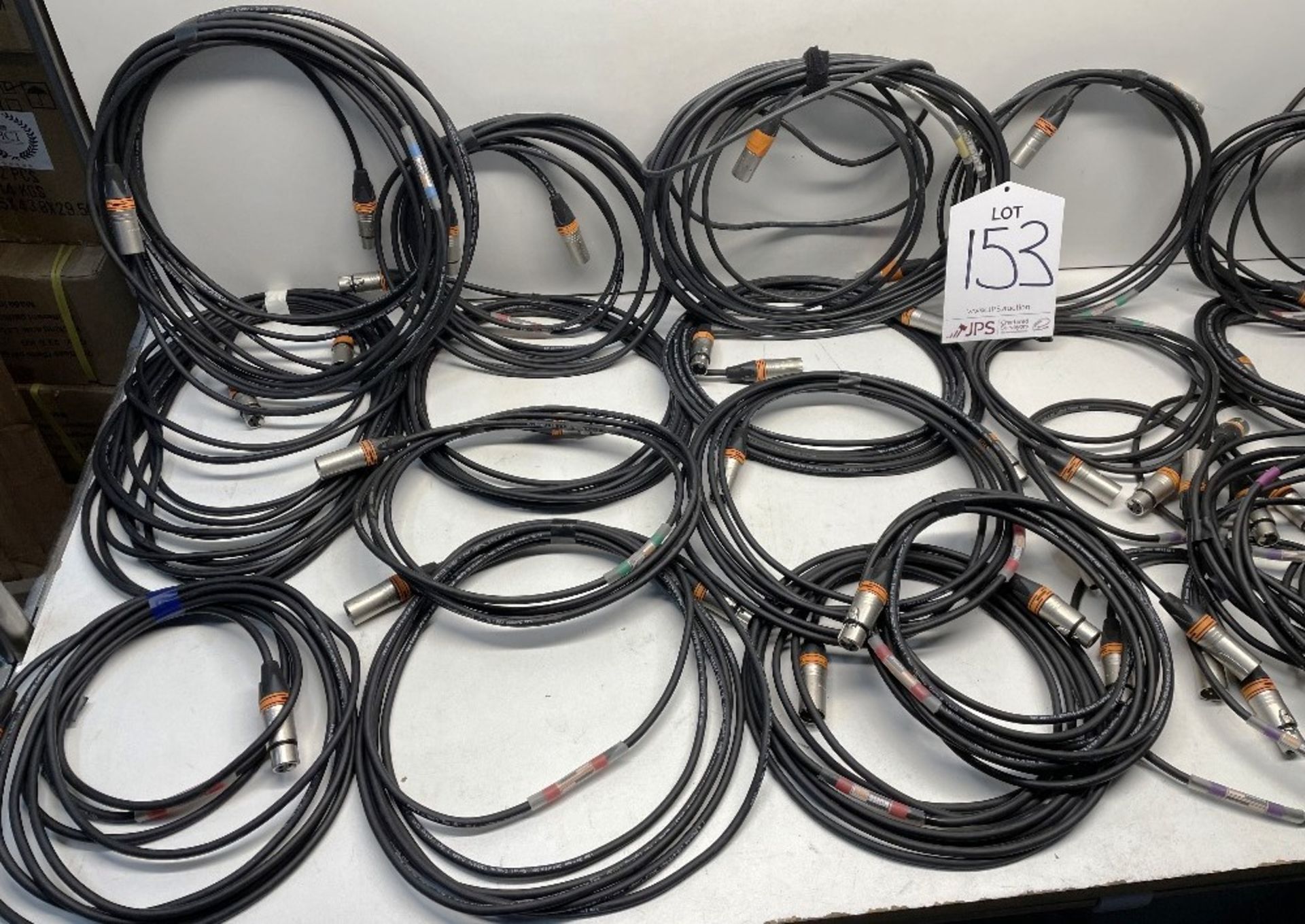 30+ x Various Length DMX Lighting Cables - As Pictured - Image 3 of 7