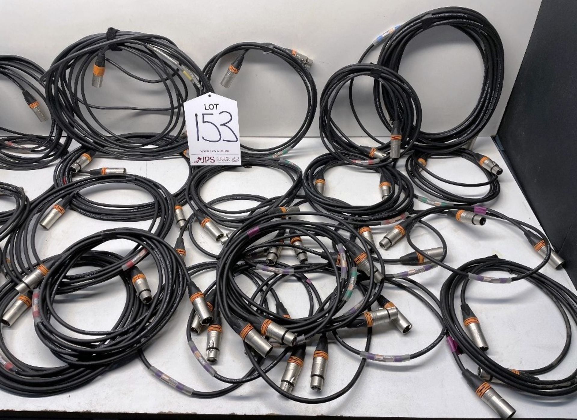 30+ x Various Length DMX Lighting Cables - As Pictured - Image 2 of 7