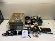 Quantity of Various Spare Parts - incl Jacks, Connectors, Motors - as pictured