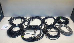 25 x Various Length DMX Microphone Cables