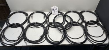 11 x Approx. 5m Instrument Cables