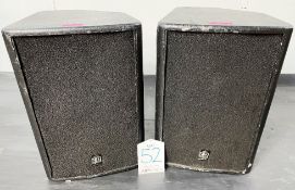 2 x LD Systems LDE 122 Speakers