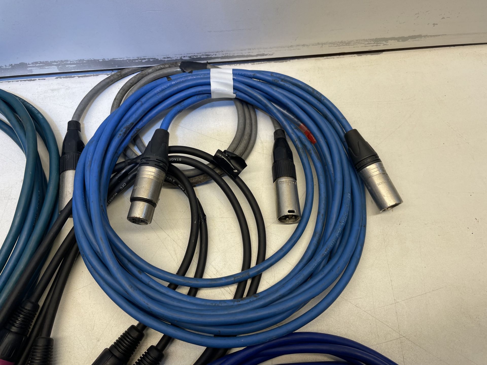 Approximately 35 x DMX Microphone Cables - Various Lengths - Image 3 of 4