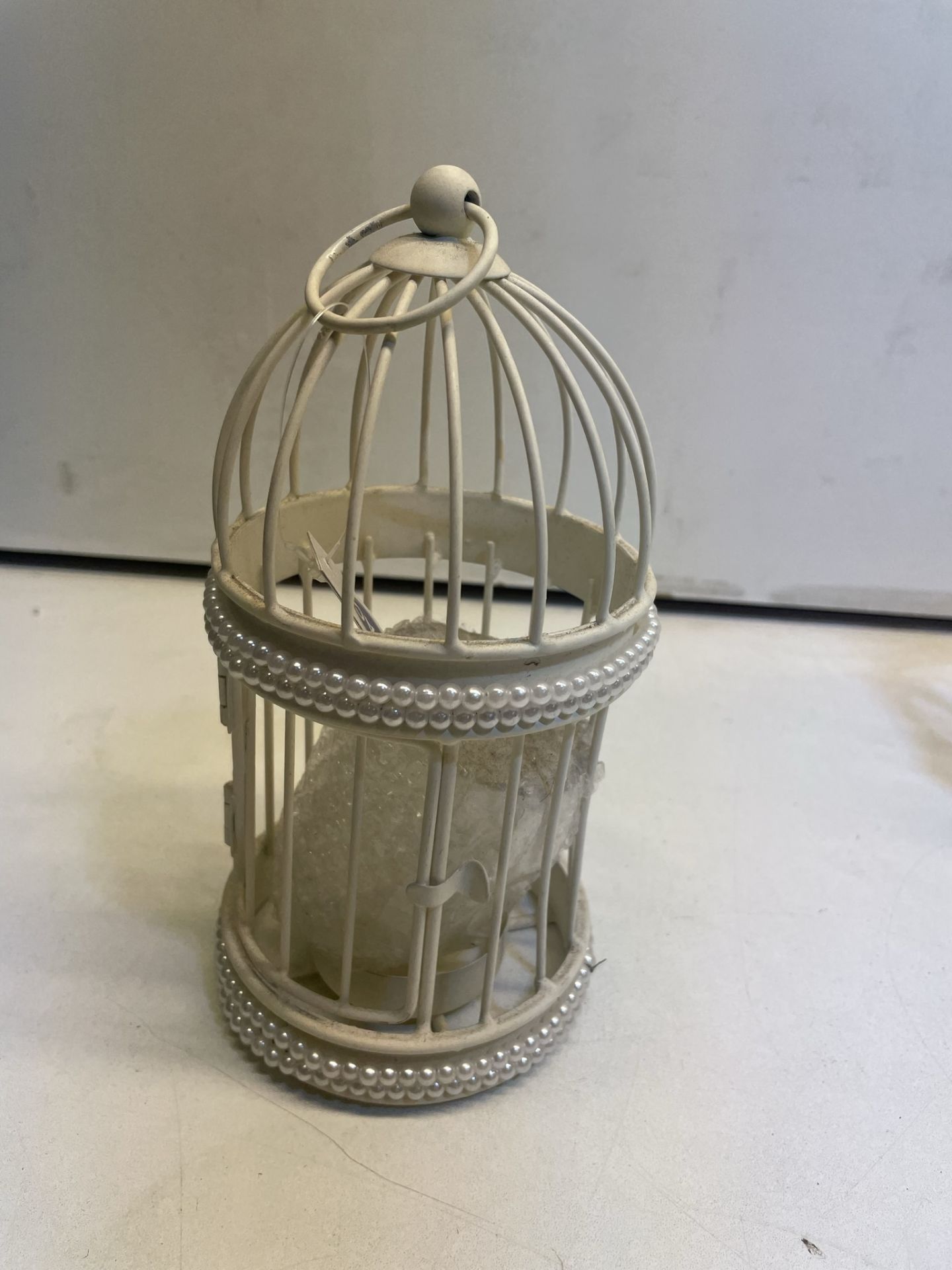 7 x Metal Birdcage Candle Holders - Image 3 of 3