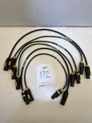 6 x Powercon True1 Link Cables