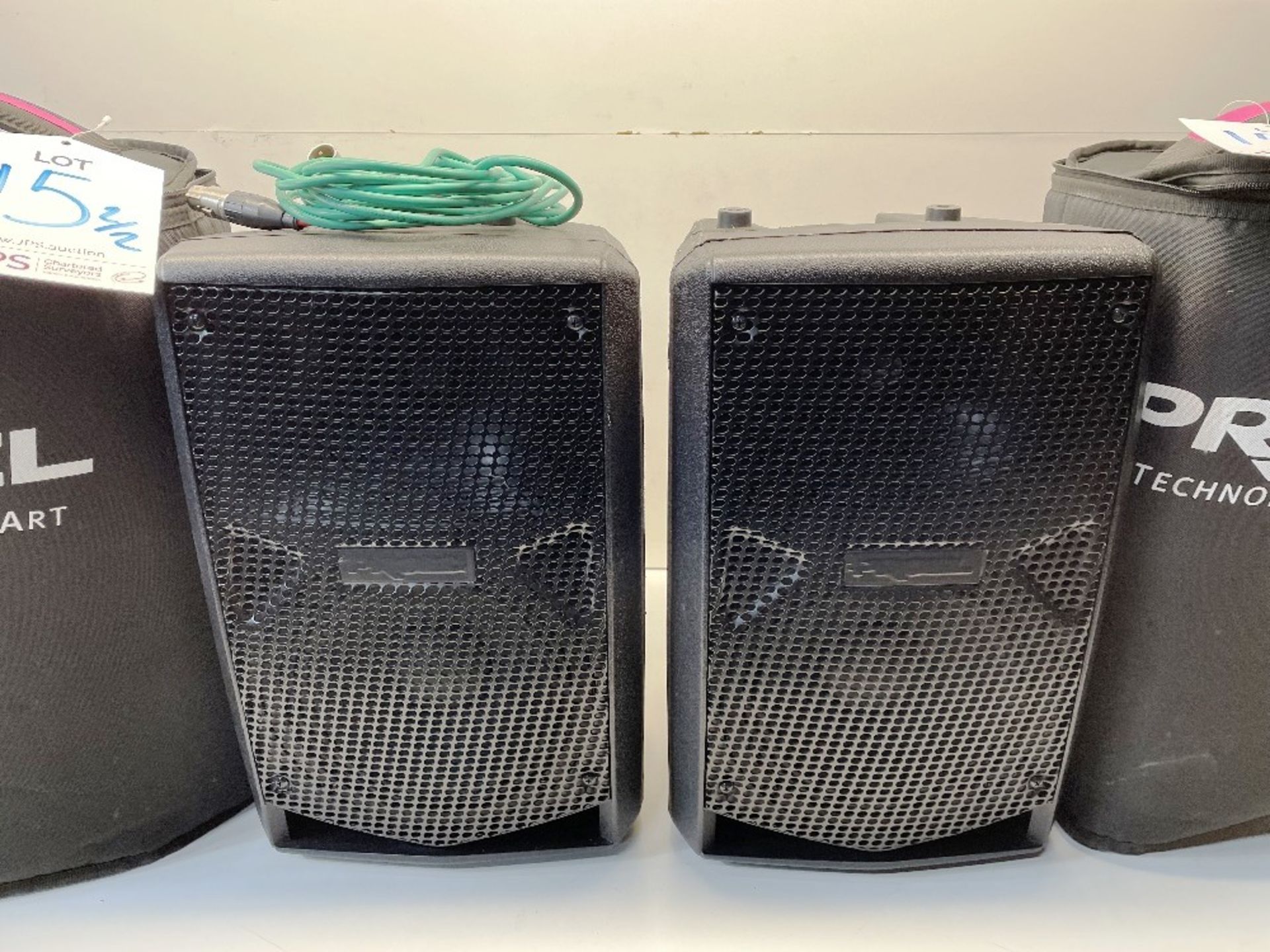 2 x Proel Flash 8A Speakers w/ Protective Carry Cases - Image 3 of 8