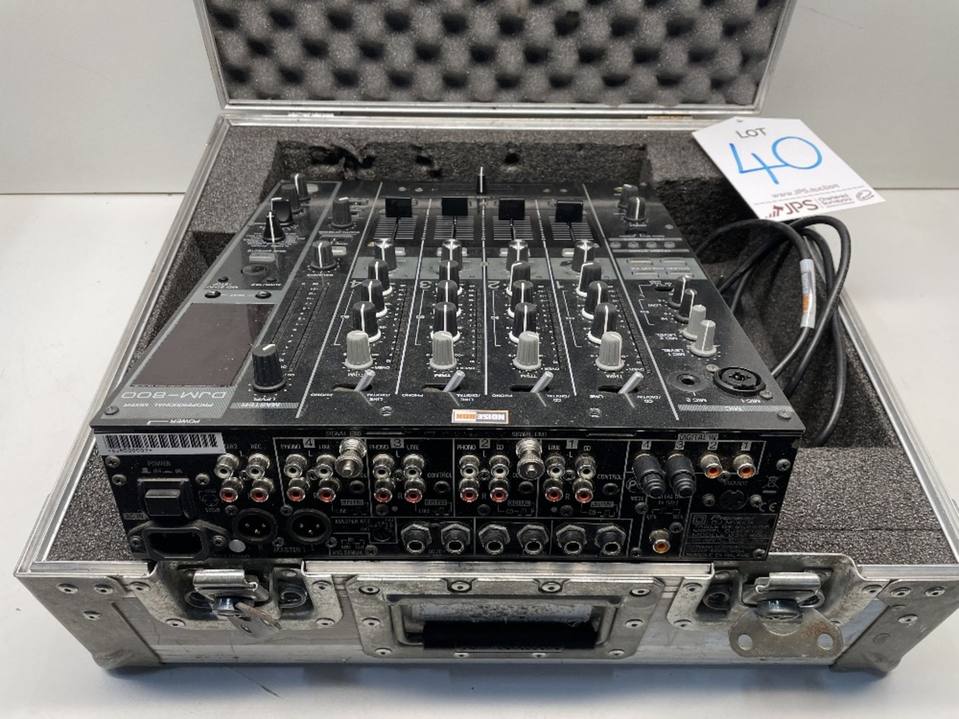 Pioneer DJM-800 4 Channel Digital Mixer w/ Flight Case - Image 5 of 7