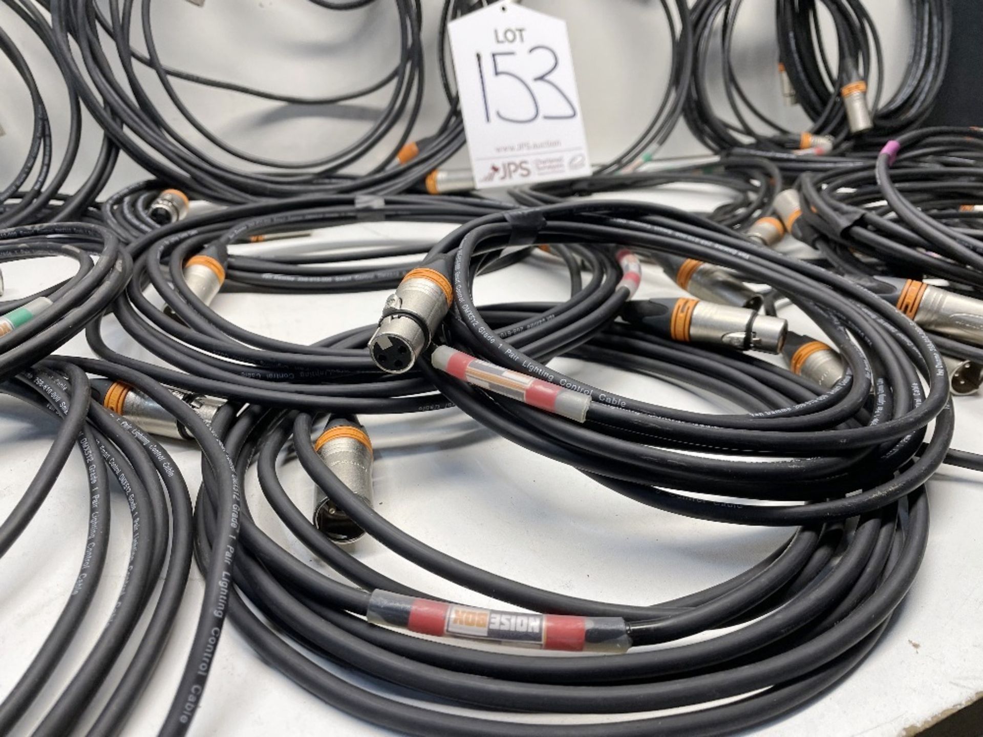 30+ x Various Length DMX Lighting Cables - As Pictured - Image 6 of 7