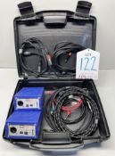 2 x Klark Teknik DN100 Active DI Boxes w/ Various Cables & Carry Case