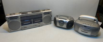 Phillips Boombox & 2 x CD Players