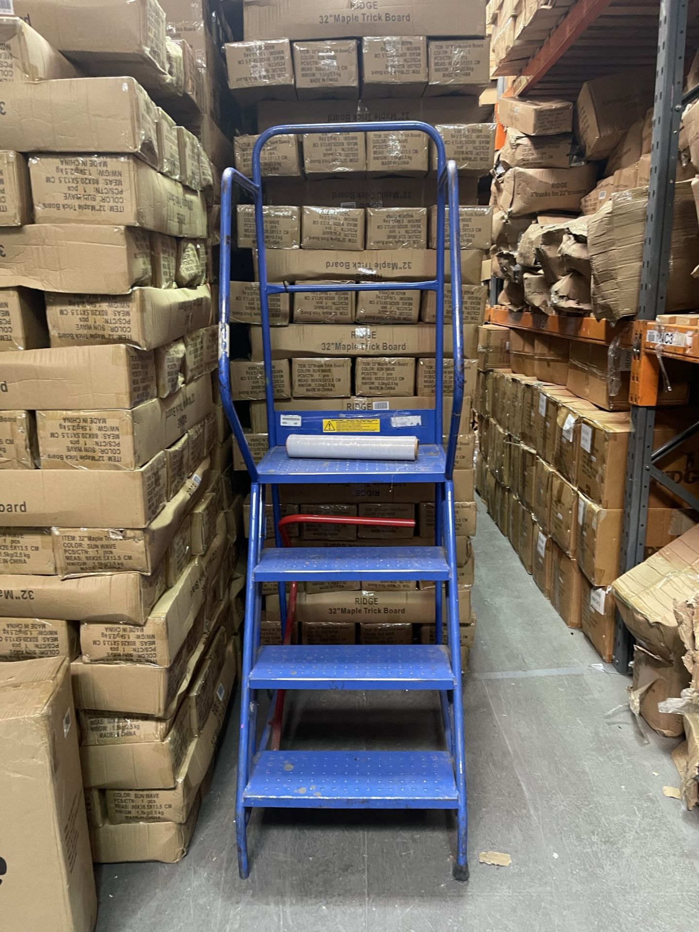 4 Rise Warehouse Platform Ladder