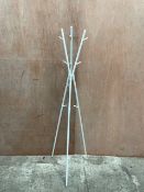 White 3 Legged Coat Stand