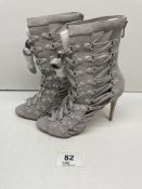 Ex-Display Lucy Choi Stiletto Shoe/Boots | Eur 40.5