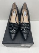 Ex-Display Lucy Choi Leather Court Shoes | Eur 38.5