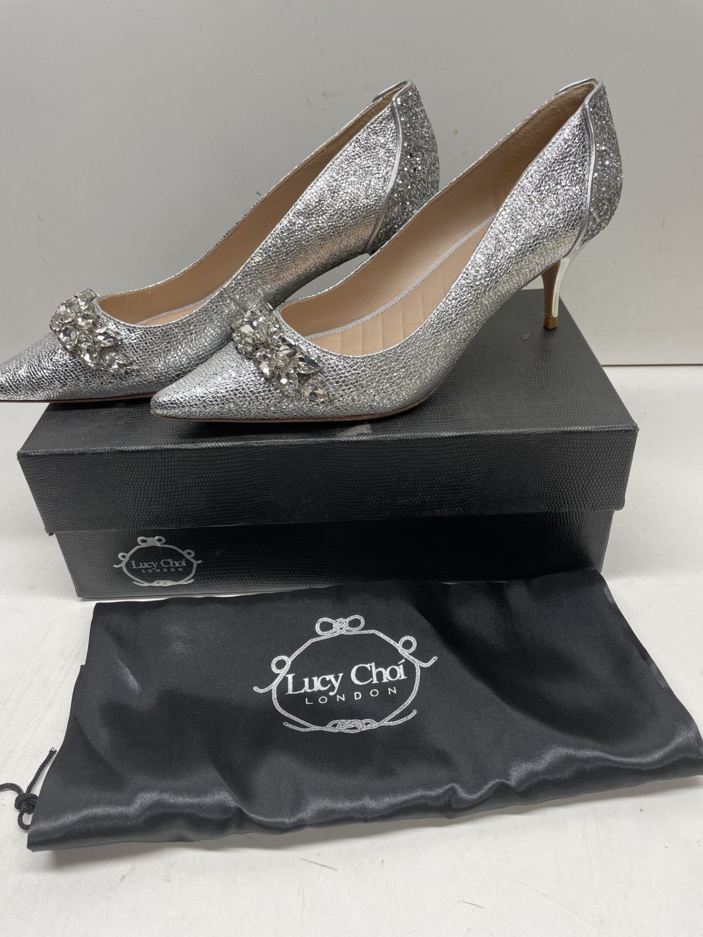 Ex-Display Lucy Choi Kitten Heel Shoes | Eur 38