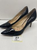 Pre-Owned Lucy Choi Kitten Heel Leather Shoes | Eur 40