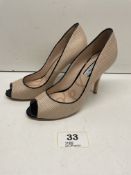 Ex-Display Lucy Choi Peep Toe Stiletto Heel Shoes | Eur 41