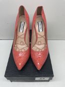 Ex-Display Lucy Choi Leather Court Shoes | Eur 40