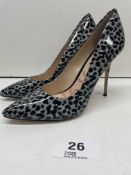 Pre-Owned Lucy Choi Stiletto Heel Leather Shoes | Eur 42
