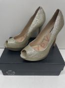 Ex-Display Lucy Choi Leather Peep Toe Shoes | Eur 41