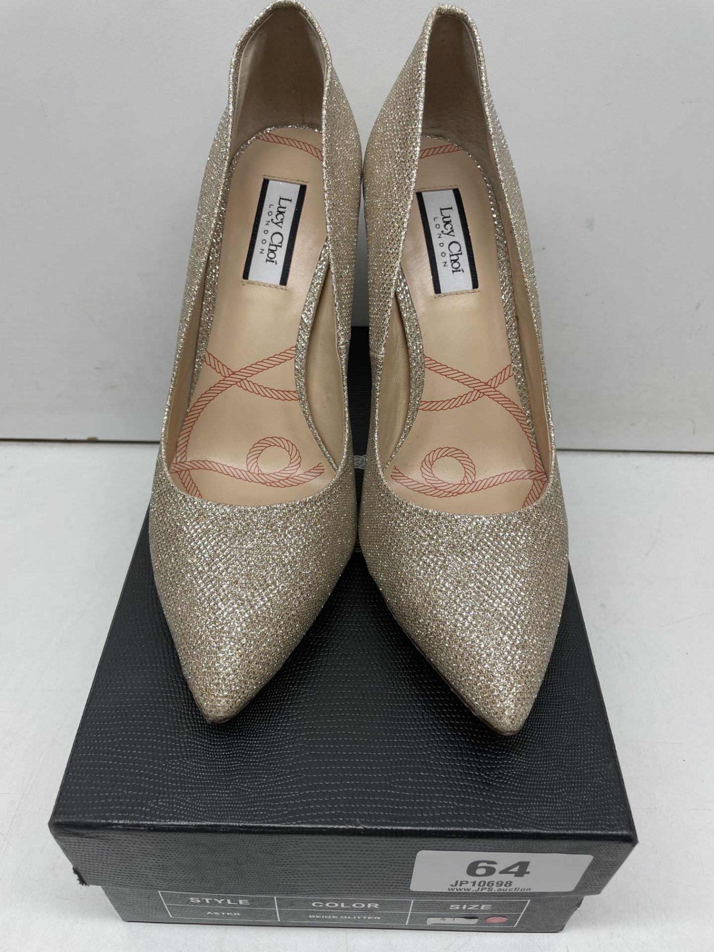 Ex-Display Lucy Choi High Heel Court Shoes | Eur 41 - Image 3 of 5