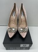 Ex-Display Lucy Choi Satin High Heels | Eur 42