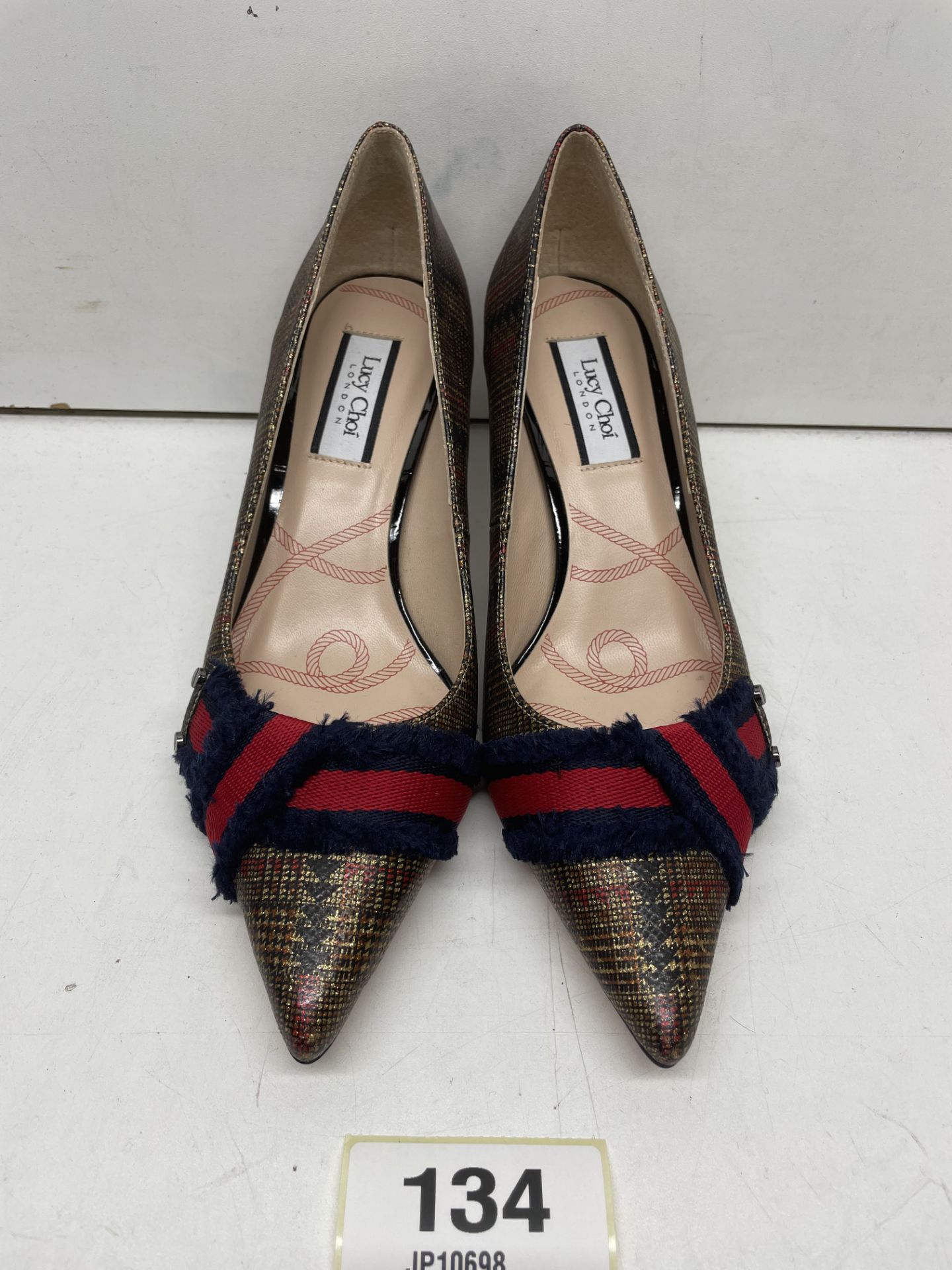 Ex-Display Lucy Choi Kitten Heel Court Shoes | Eur 37