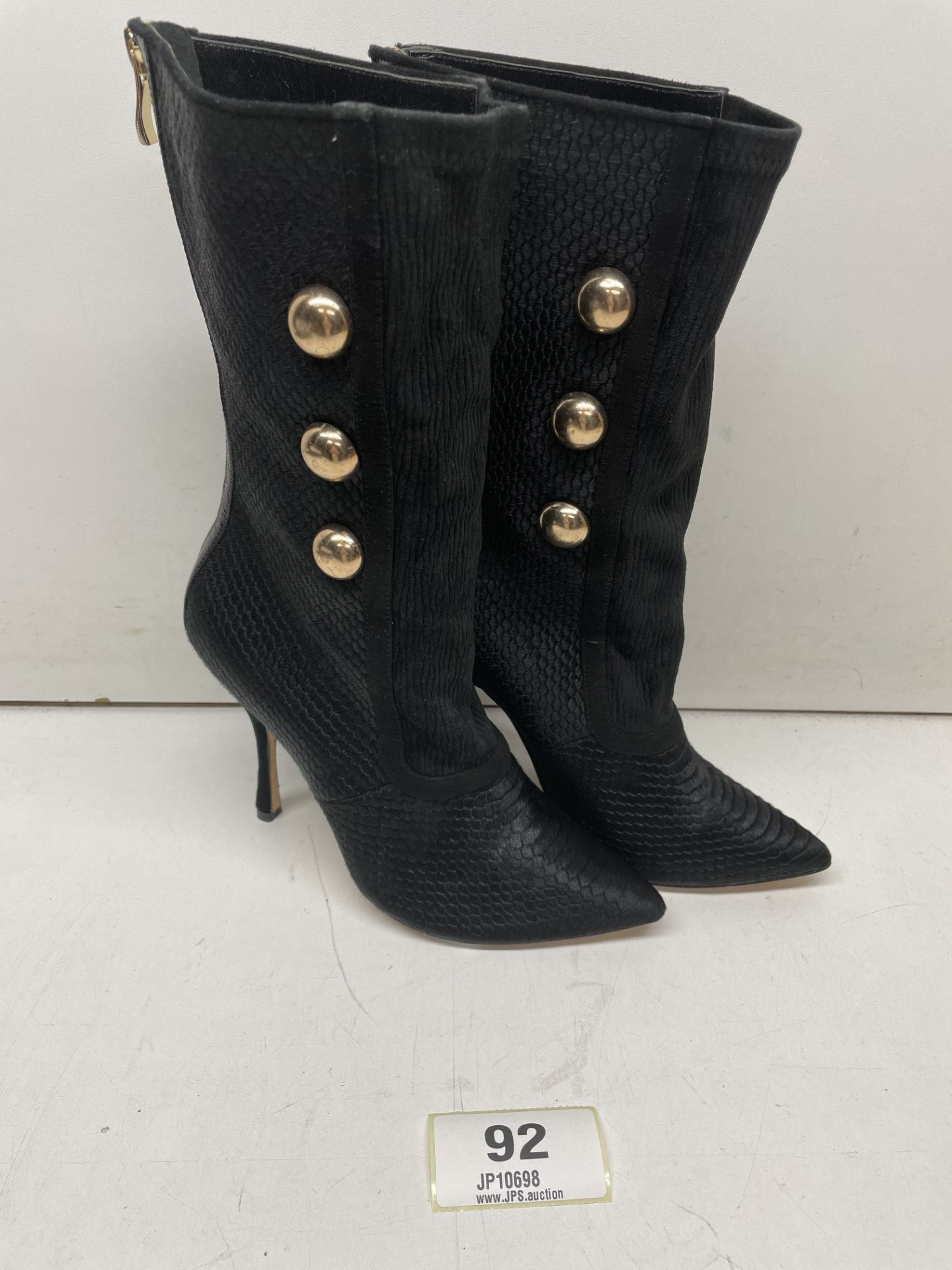 Ex-Display Lucy Choi Mid Calf Boots | Eur 37 - Image 4 of 5